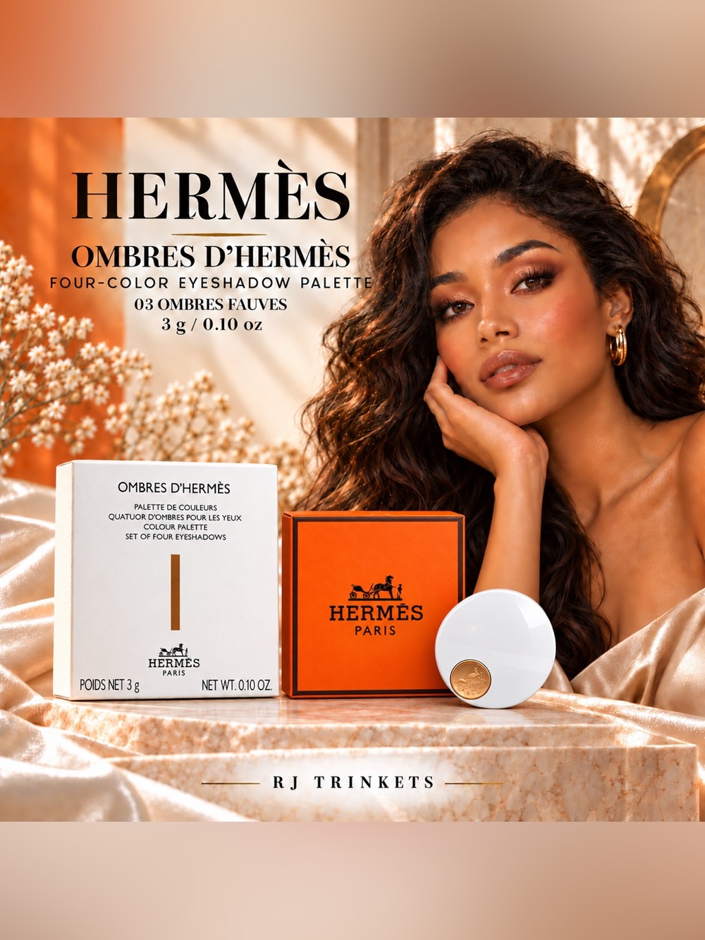 Hermès Ombres d'Hermès Eyeshadow Palette — Ombres fauves